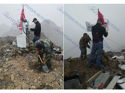 腾博会ST58T8G无线网桥在高海拔雨雪天气中稳定传输