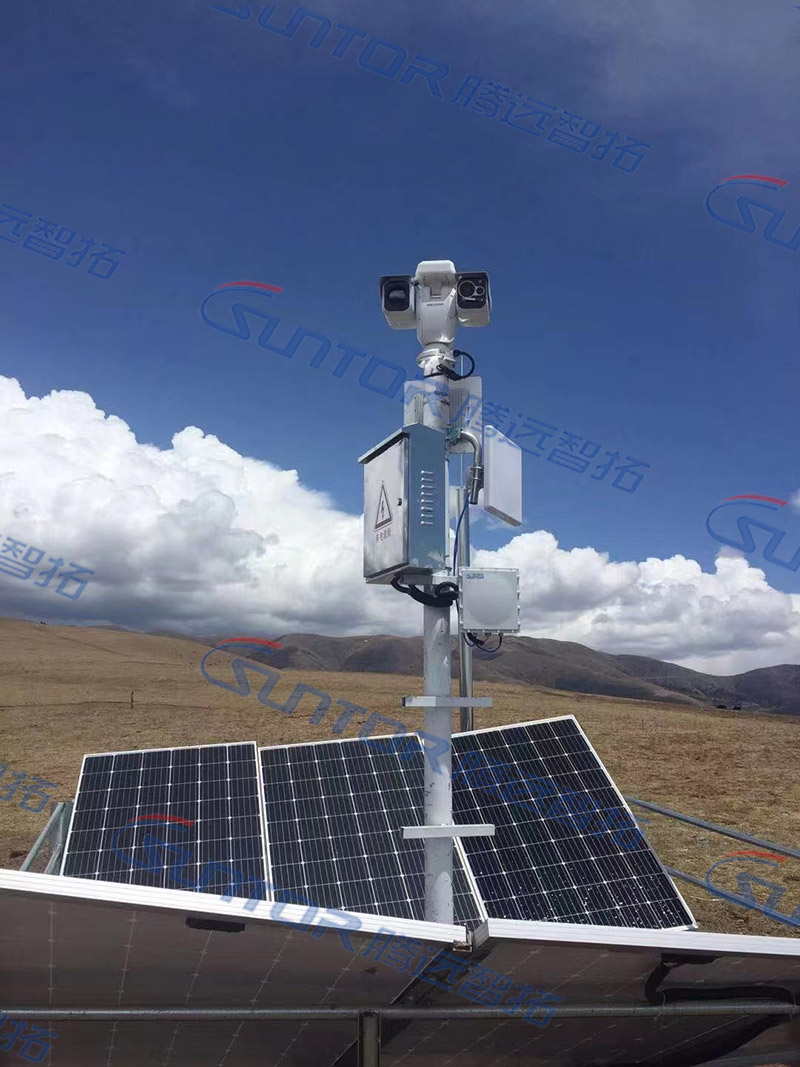 现场无线传输设备安装图