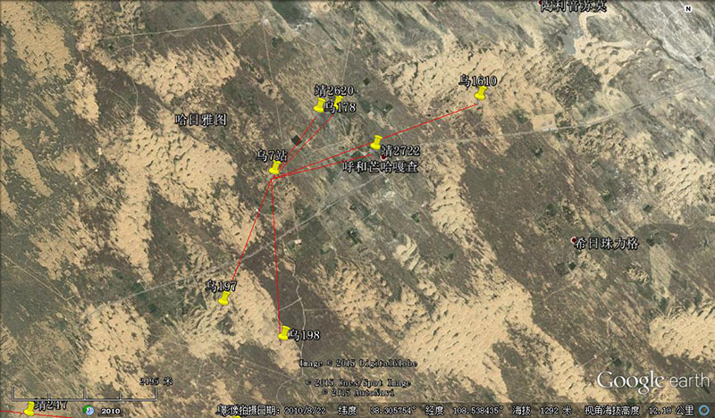 油田现场点位 油田现场点位