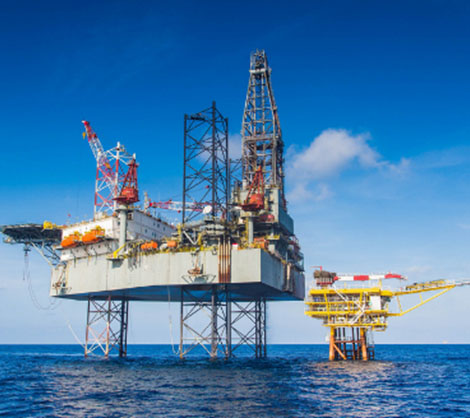 青岛某海洋平台无线传输成功案例