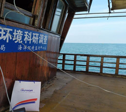 海洋监测站海域片区无线传输监控