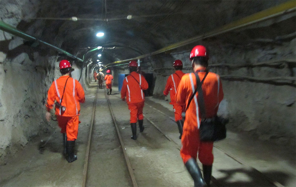 201404安徽铜陵地下矿井